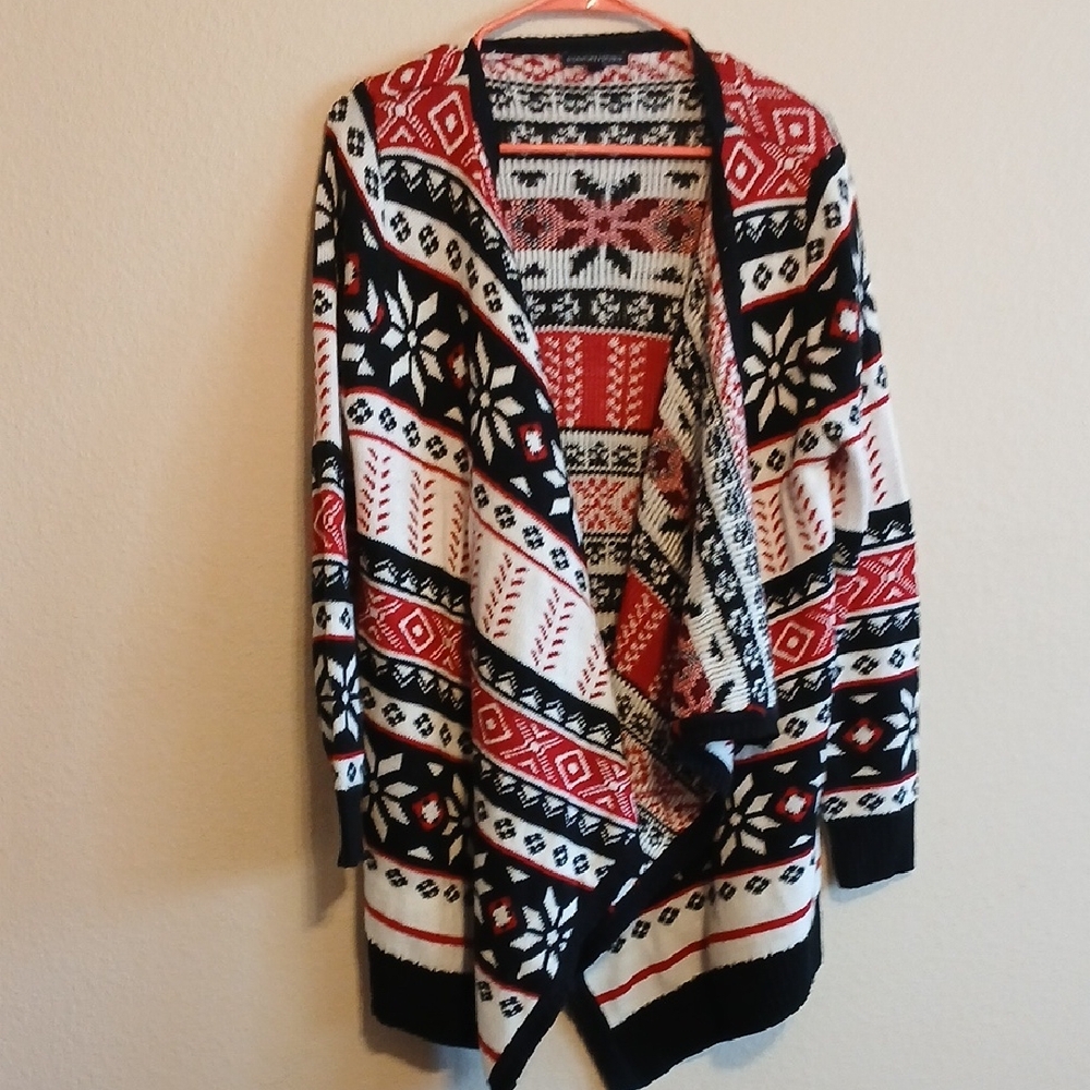Signature Studio Woman's Open Front Cardigan Size XL
